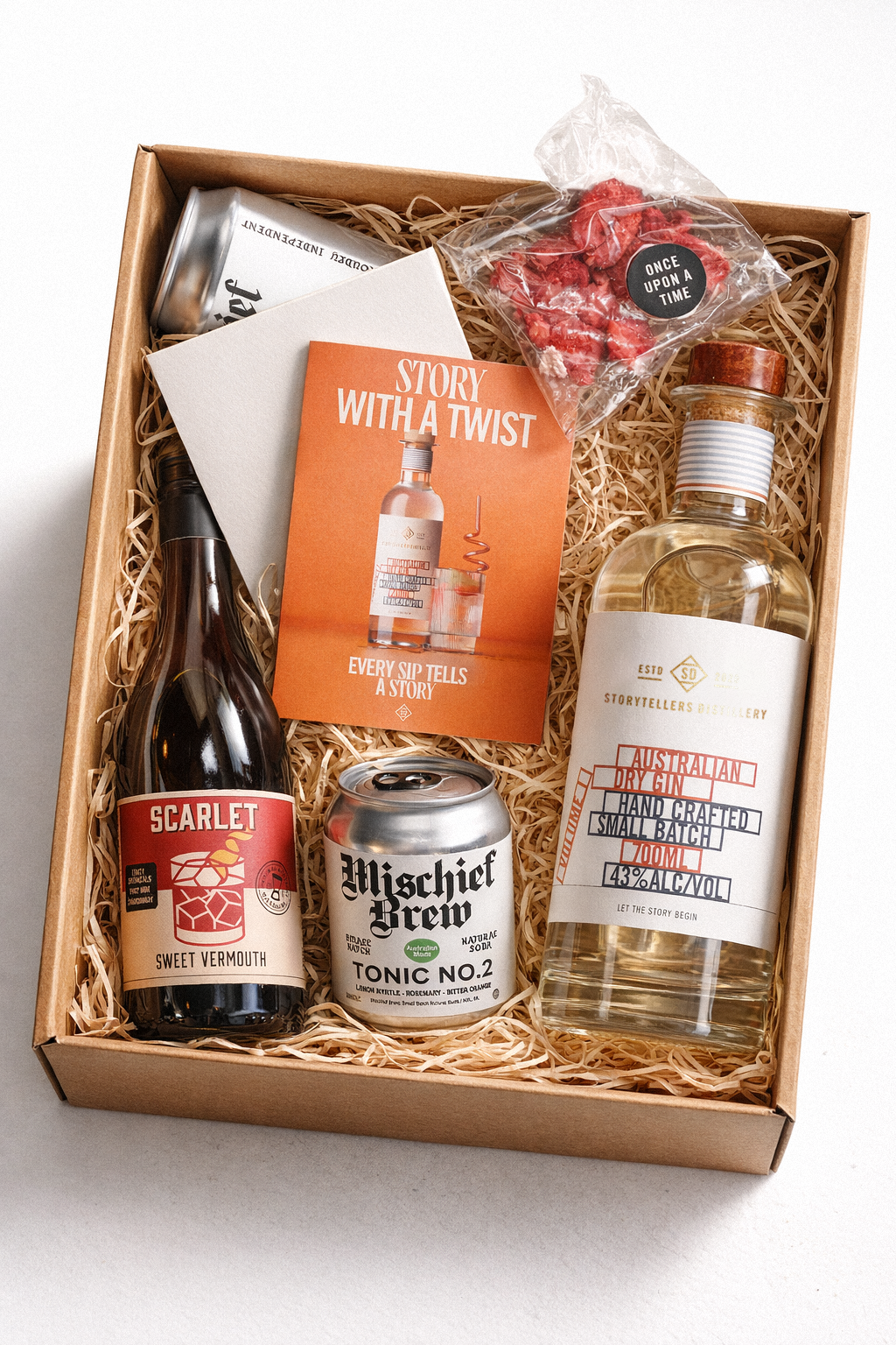 Australian Dry Gin and Sonic Gift Pack with IMD Scarlet Vermouth