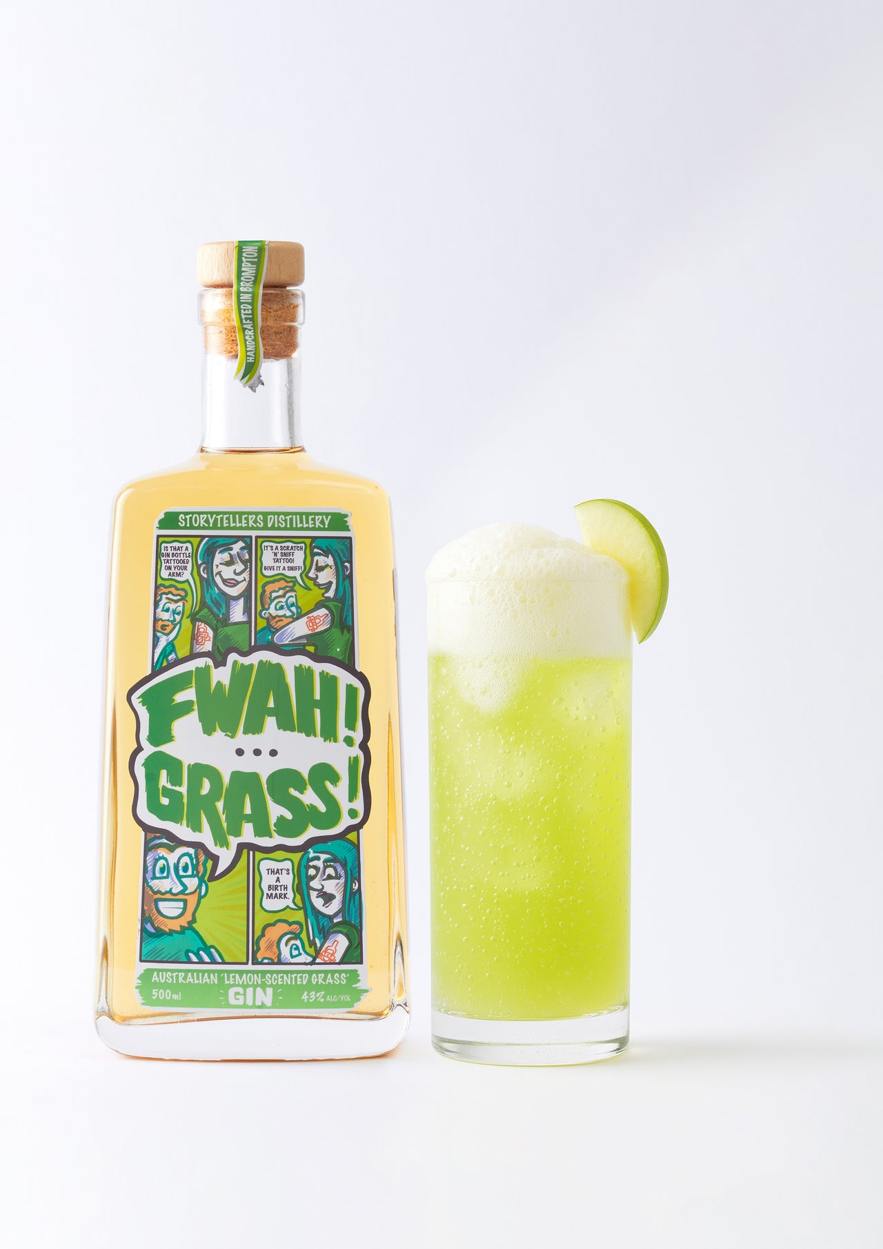 FWAH! GRASS! Australian Lemon Scented Grass Gin