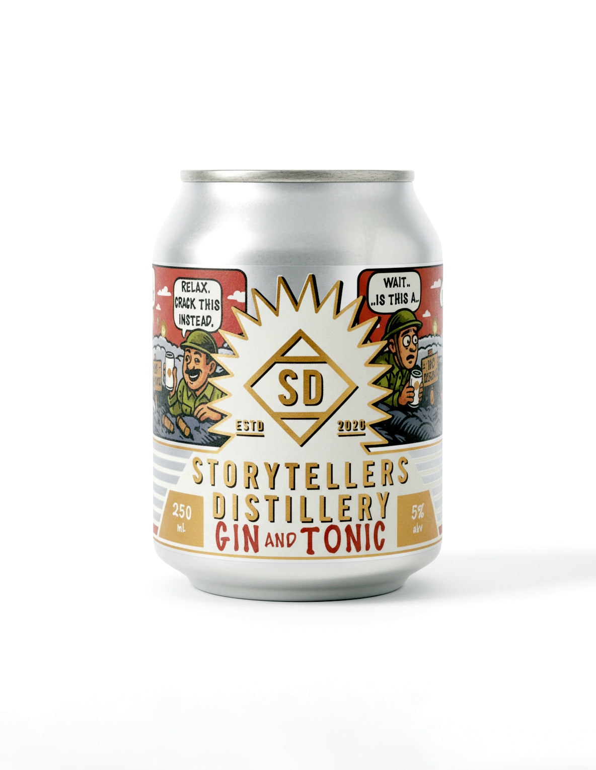 Australian Dry Gin and Tonic Cans