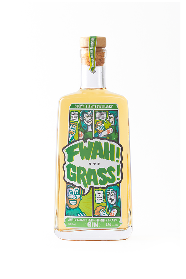 FWAH! GRASS! Australian Lemon Scented Grass Gin